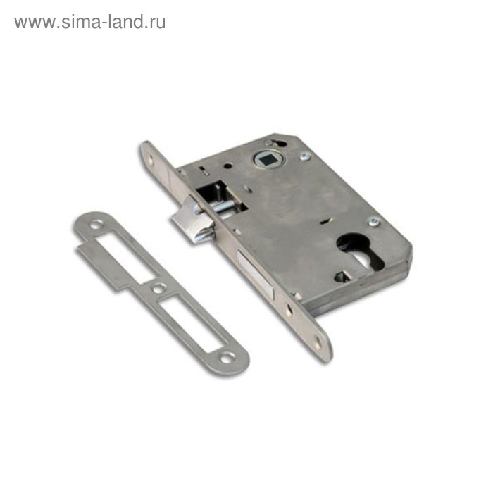 Замок врезной магнитный Apecs 5300-NI, без ц/м, м/о 85 мм, б/ручки, цвет никель - Фото 1