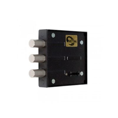 Замок врезной «МЕТТЭМ» ЗВ8 812.0.0, без торцевой планки, б/о, б/ручки, 3 ключа