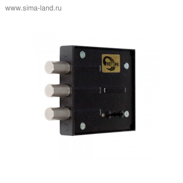 Замок врезной «МЕТТЭМ» ЗВ8 812.0.0, без торцевой планки, б/о, б/ручки, 3 ключа - Фото 1