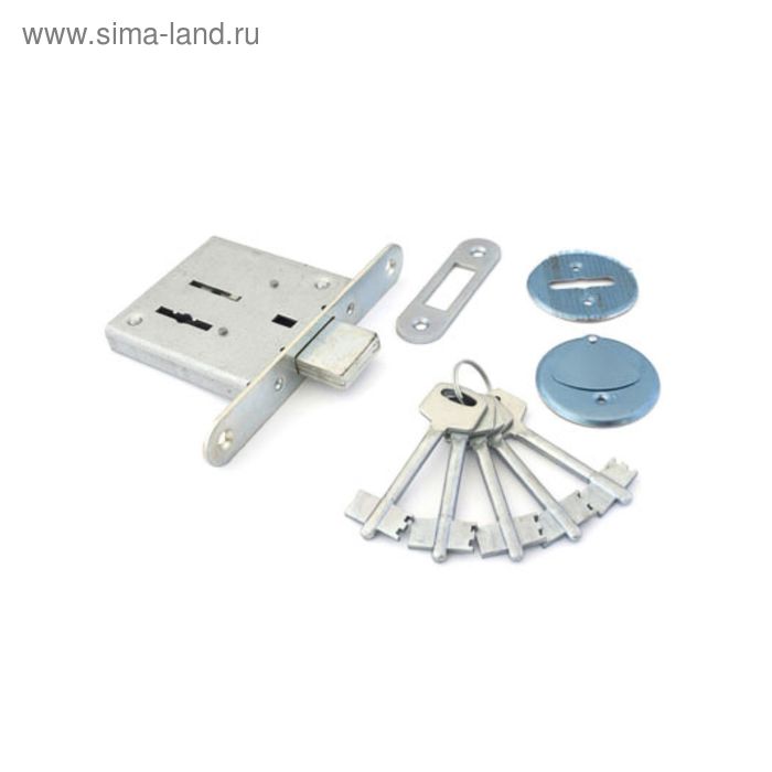 Замок врезной «Симеко» БИФ 0009×3, б/о, б/ручки - Фото 1