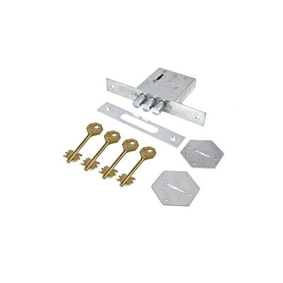 Замок врезной «Симеко» БИФ 0010×4, б/ручки