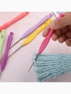 Набор крючков для вязания, с пластиковой ручкой, d=0.8-2 мм, 8 шт. - Фото 5