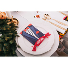 Свадебное приглашение "Платье-смокинг. Красный" - Фото 7