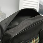 Сумка дорожная, с расширением, отдел на молнии, наружный карман, регулируемый ремень, цвет чёрный - Фото 4