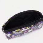 Косметичка на молнии, цвет фиолетовый/разноцветный - Фото 3