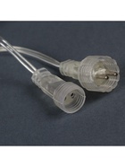 Гирлянда «Сосульки» 2.4 × 0.2 м, IP44, прозрачная нить, 96 LED, свечение белое с эффектом стекания, 12 В - фото 5029170