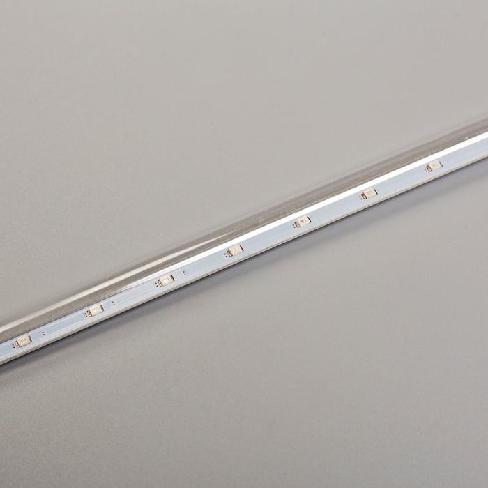 Гирлянда «Сосульки» 2.4 × 0.5 м, IP44, прозрачная нить, 96 LED, свечение мульти с эффектом стекания, 12 В - фото 1896615534