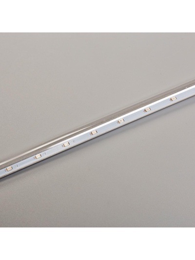 Гирлянда «Сосульки» 2.4×0.5 м, IP44, прозрачная нить, 96 LED, свечение мульти с эффектом стекания, 12 В