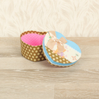 Коробка подарочная в форме сердца 11,5 х 10 х 5 см, МИКС - Фото 3