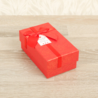 Коробка подарочная 15 х 6 х 6 см, красный - Фото 2