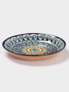 Ляган узбекский Риштанская керамика «Узоры», d=25 см, синий, МИКС - Фото 2