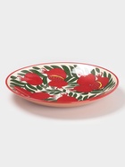 Ляган узбекский Риштанская Керамика «Гранаты», 42 см, красный - Фото 2