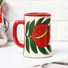 Кружка Риштанская Керамика "Гранаты", 500 мл, - Фото 7