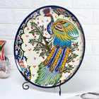 Ляган узбекский Риштанская Керамика «Жар-птица», d=36 см, МИКС - Фото 3