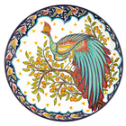 Ляган узбекский Риштанская Керамика «Жар-птица», d=36 см, МИКС - Фото 5