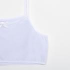 Топ для девочки, цвет белый, рост 164 см - Фото 2