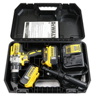 Аккум. дрель-шуруповерт уд. DeWalt DCD 996 P2, 18В, 0-450/1300/2000об/мин, 80/42Нм, кейс - Фото 4