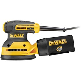Шлифмашина эксцентриковая DeWalt DWE6423, 125 мм, 280 Вт, 8000-12000 об/мин, 1.28 кг