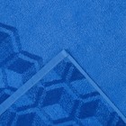 Полотенце махровое Sky color ПЛ-3502-03093, 70х130,цв.10000, синий, хл.100%, 360 г/м2 - Фото 3