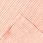Полотенце вафельное BUON APPETITO, 50х50, цвет персик - Фото 3