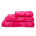 Полотенце махровое Rose color ПЛ-1202-03088, 100х150,цв.10000, розовый, хл.100%, 360 г/м2 - Фото 1