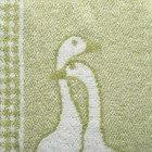 Полотенце махровое Little geese ПЛ-2702-3070, 30х70,цв.30000, зеленый, хл.100%, 420 г/м2 - Фото 2