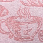 Полотенце махровое Breakfast ПЛ-2702-3071, 30х70,цв.40000, розовый, хл.100%, 420 г/м2 - Фото 2
