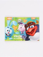 Альбом для рисования А4, 24 листа 100 г/м², на скрепке, «Смешарики» - Фото 4