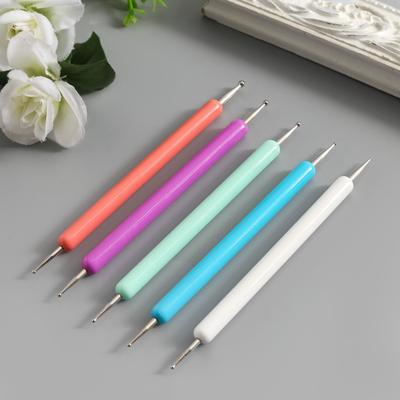 Инструменты для придания формы фоамирану «Пастель», набор 5 шт., 12 см