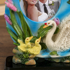 Фоторамка полистоун 7х9 см "Лебедь с детками" 17,5х13х6 см - Фото 3