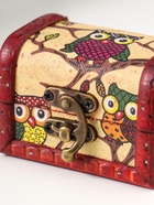 Шкатулка для украшений «Сундучок. Совята», дерево, 6×8×5.5 см - Фото 8