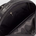 Сумка-рюкзак женский, отдел на молнии, наружный карман, цвет чёрный - Фото 5