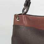 Сумка женская, отдел на молнии, наружный карман, регулируемая ручка, цвет коричневый - Фото 4
