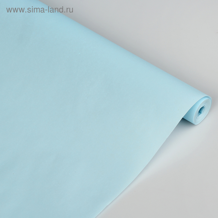 Калька для цветов "Симфония весны", цвет светло-голубой, 0,5 х 10 м, 58 г/м2 - Фото 1