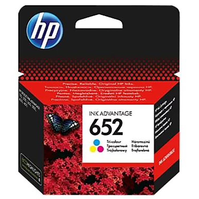 Картридж струйный HP 652 F6V24AE многоцветный для HP DJ IA 1115/2135/3635/4535/3835/4675 (200стр.)