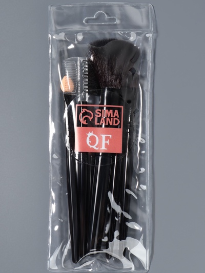 Набор кистей для макияжа SMOKY, 5 шт., чёрный