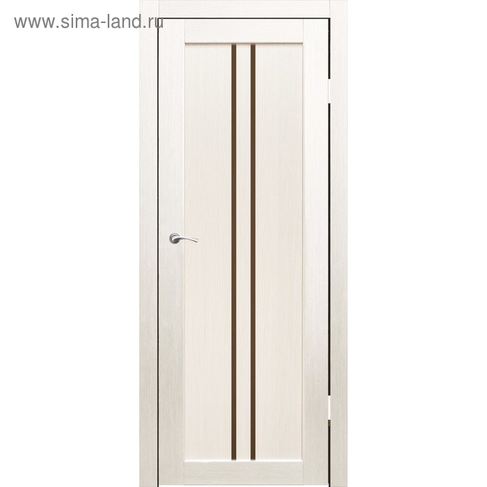 Комплект двери Токио Дуб перламутр, бронза сатин 2000х600 - Фото 1