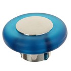 Ручка кнопка PLASTIC 004, пластиковая, синяя - Фото 2