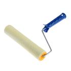 Валик ТУНДРА, велюр, 240 мм, рукоятка d=6 мм, D=42 мм, ворс 4 мм - Фото 2