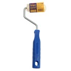 Мини-валик ТУНДРА, велюр, 60 мм, рукоятка d=6 мм, d=15 мм, ворс 5 мм - Фото 6