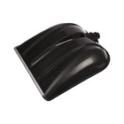 Ковш лопаты для уборки снега, 400×400 мм, пластик, оцинкованная планка, тулейка 32 мм - Фото 9