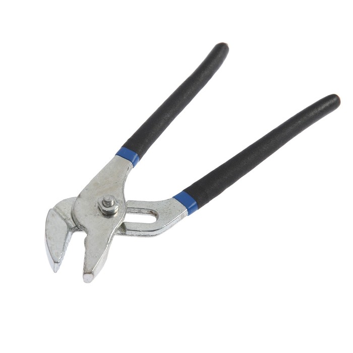 Клещи переставные ТУНДРА, обрезиненные рукоятки, 200 мм - Фото 1