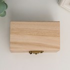 Шкатулка для росписи дерево «Простая», для творчества, декора, 9×5.5×5 см - Фото 3