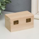 Шкатулка для росписи дерево «Простая», для творчества, декора, 9×5.5×5 см - Фото 5