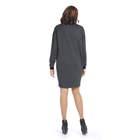 Платье женское 6756 цвет тёмно-серый размер 50 рост 164 - Фото 2