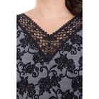 Блуза женская, размер 52, цвет чёрный - Фото 2