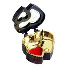 Шкатулка музыкальная "Дуэт из сердец" 7х7,5х3,5 см - Фото 2