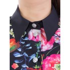 Блуза женская, размер 54, цвет чёрный - Фото 3