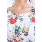 Блуза женская, размер 42, цвет белый - Фото 2