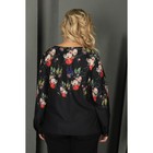 Блуза женская, размер 54, цвет чёрный - Фото 8